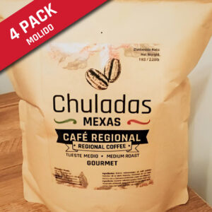 4 Pack Café Regional Chuladas Mexas Molido