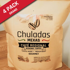 4pack Kilo Cafe Regional Chuladas Mexas